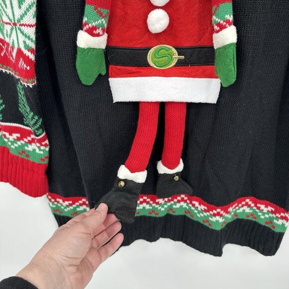 UNITED STATES OF SWEATERS ugly christmas sweater dress santa fair isle - Picture 4 of 7